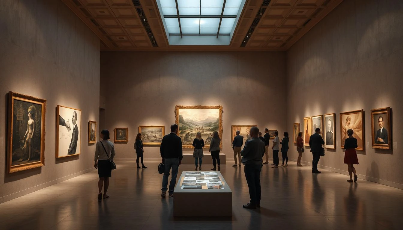 Image Exploring Visual Arts in Contemporary Visual Projects